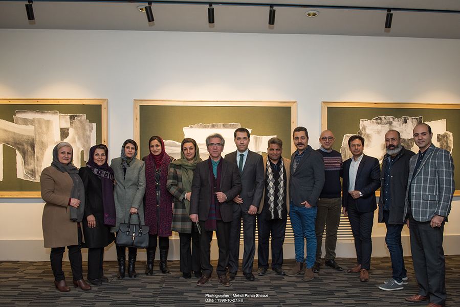 Exhibition Opening, Vessalshirazi Art Gallery, Jan. 17 2020