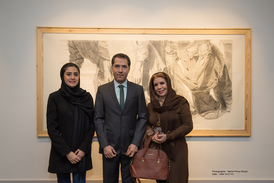 Exhibition Opening, Vessalshirazi Art Gallery, Jan. 17 2020