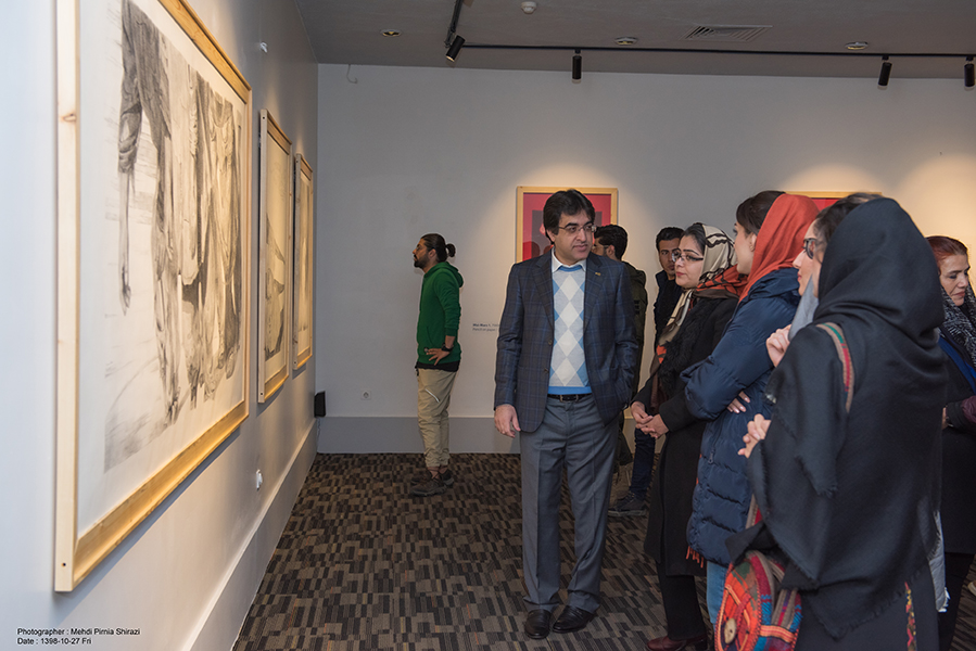 Exhibition Opening, Vessalshirazi Art Gallery, Jan. 17 2020