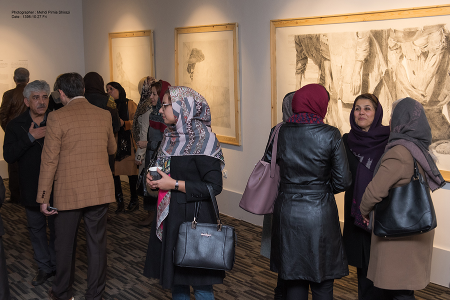 Exhibition Opening, Vessalshirazi Art Gallery, Jan. 17 2020