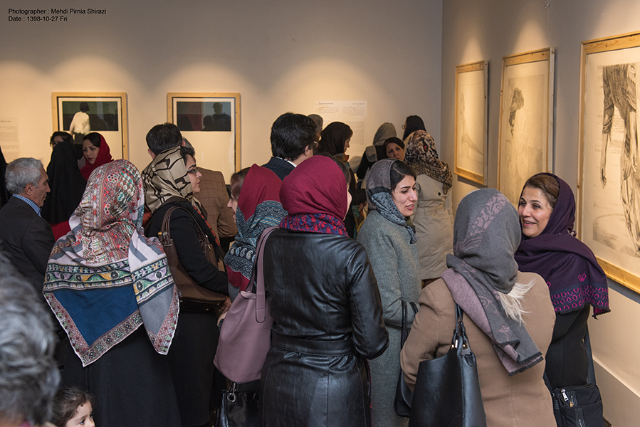 Exhibition Opening, Vessalshirazi Art Gallery, Jan. 17 2020
