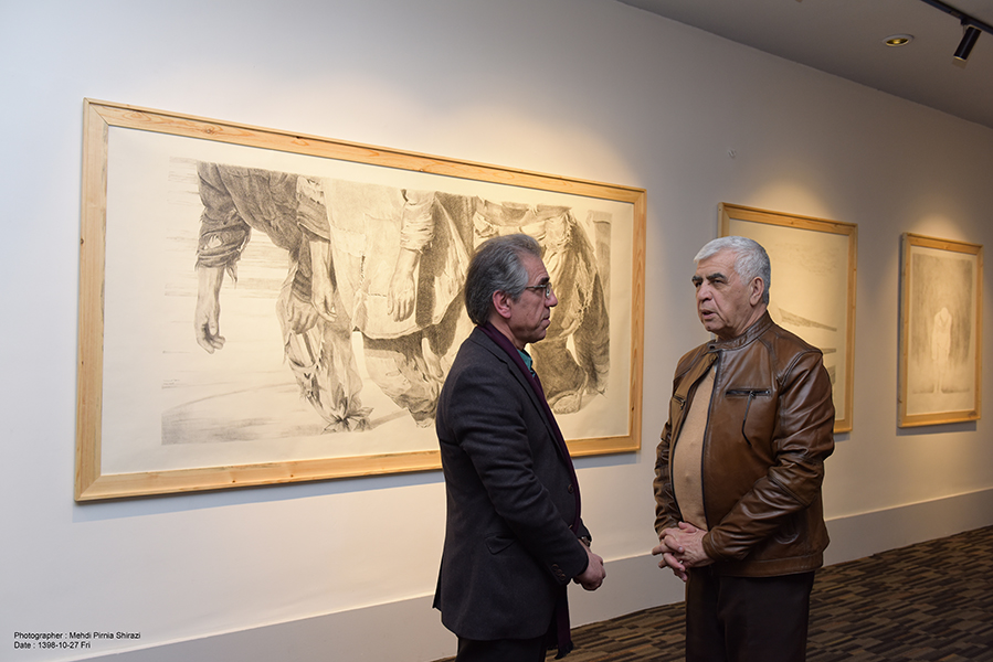 Exhibition Opening, Vessalshirazi Art Gallery, Jan. 17 2020